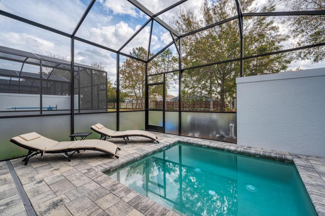 Pleasant Townhome With Private Pool Near Disney Orlando Exterior photo