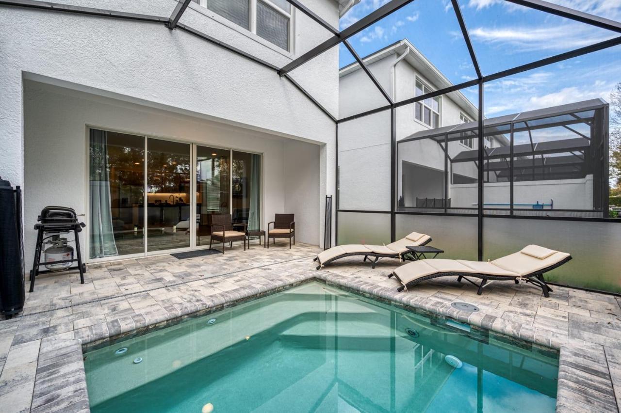 Pleasant Townhome With Private Pool Near Disney Orlando Exterior photo